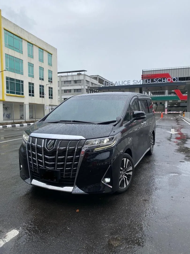 2022 Toyota Alphard Airport Transfer — Car Rental Malaysia