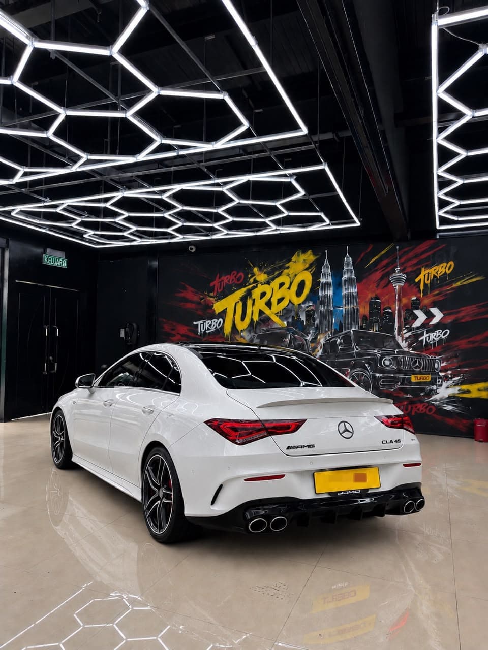 2024 Mercedes CLA 45 S — Car Rental Malaysia