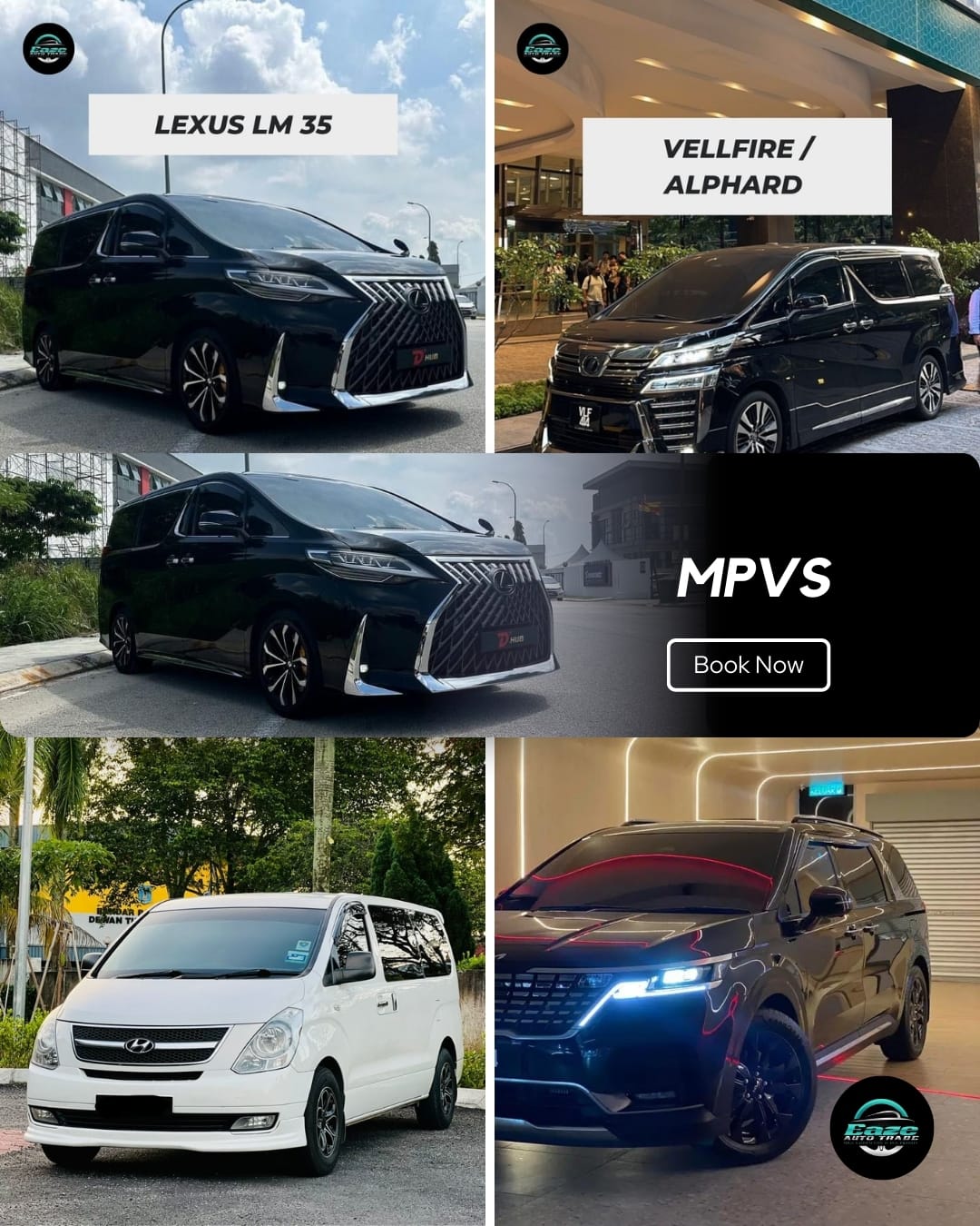 MPVs Car Rentals MPVs Car Rentals