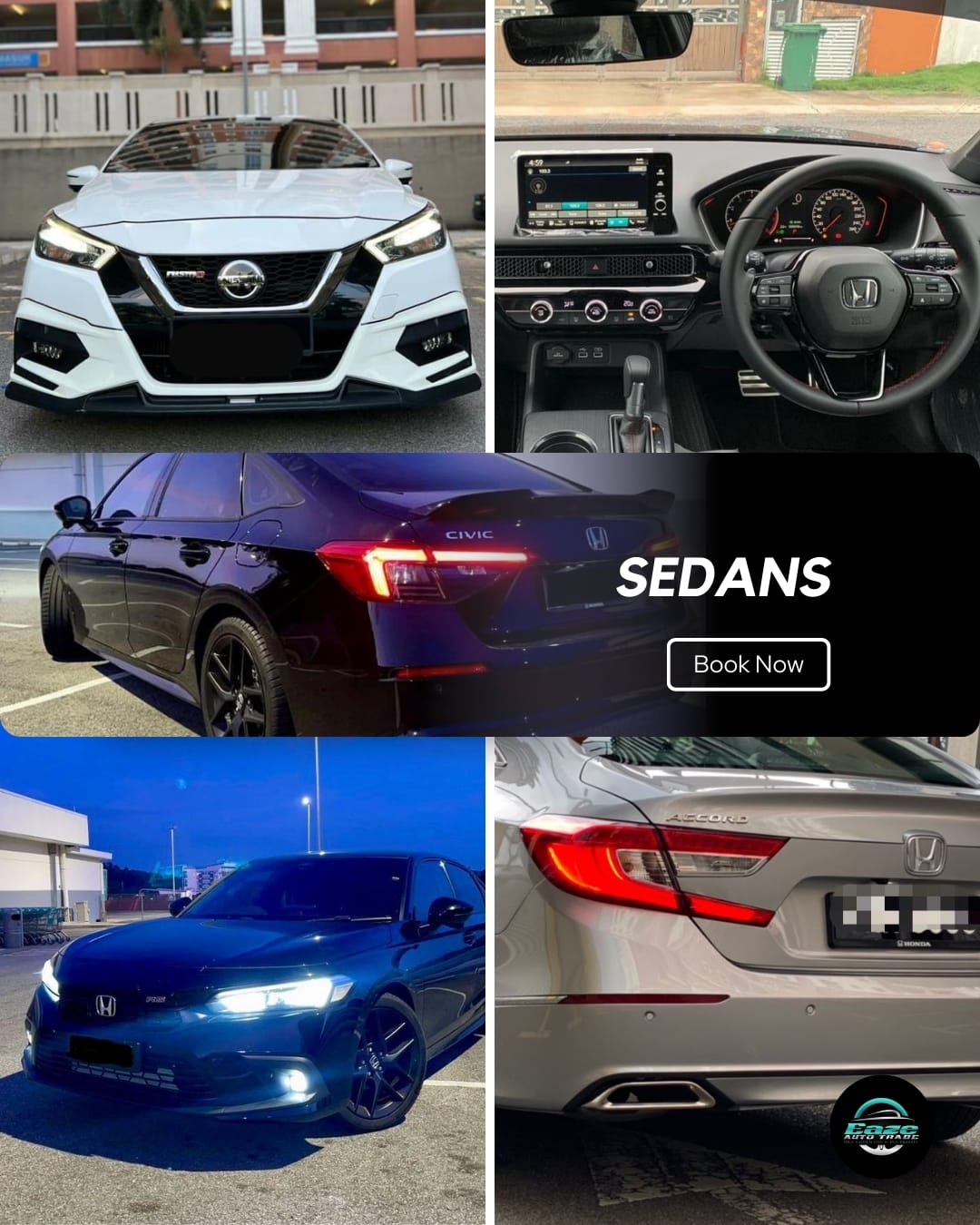 Sedans Car Rentals Sedans Car Rentals
